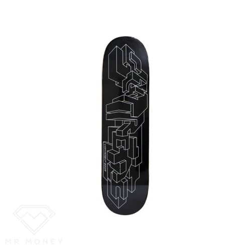 Supreme Delta Logo Skateboard Deck Black Skate Board