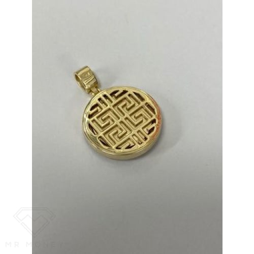 9Ct Gold Lion Diamond Pendant Pendant