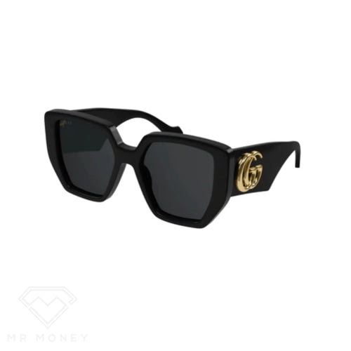 Gucci Gold Gg Sunglasses