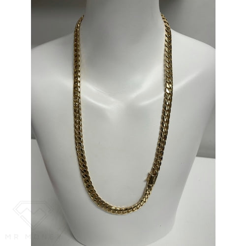 9Ct Gold Curblink Chain 58Cm Necklaces