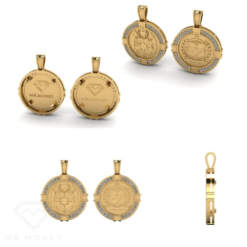 Tonga Diamond Gold Pendant