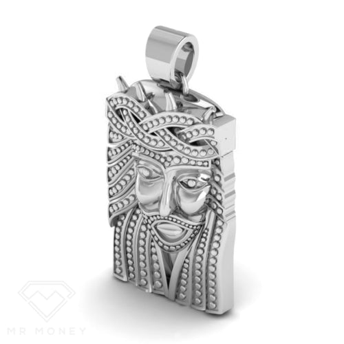 Sterling Silver Micro Jesus Pendant + 45Cm Chain $149