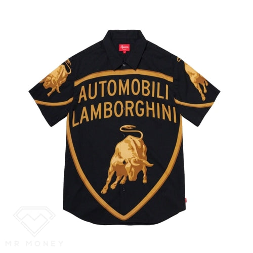 Supreme Automobili Lamborghini S/s Shirt Black Shirts & Tops