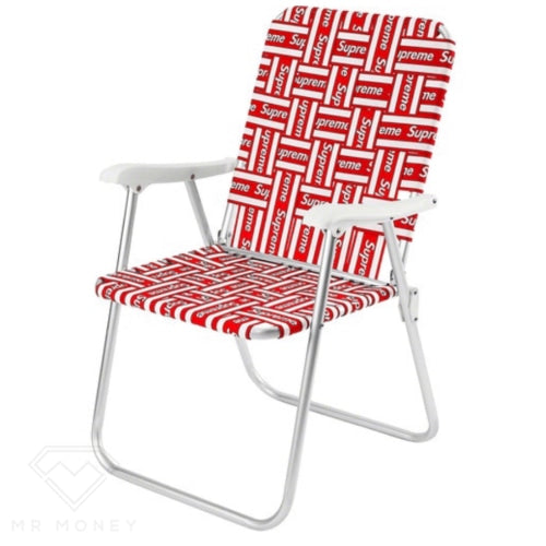 Supreme Lawn Chair Red