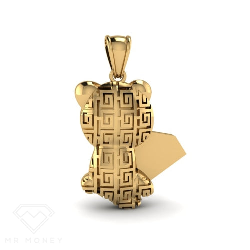 Lucky Panda 9Ct Yellow Gold