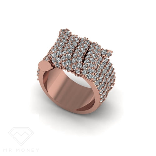 Thorny Treasure Ring Rose