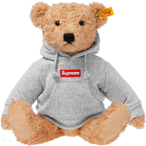 Supreme X Steiff Bear Heather Grey