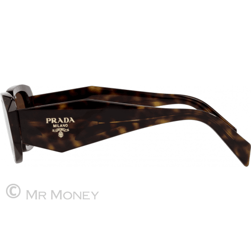 Prada Black Diamond Turtle Shell Sunglasses