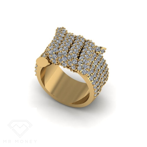 Thorny Treasure Ring Yellow